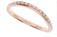 Anello Damiani Donna MINOU FULL PAVE' in Oro rosa Diamante 20091090 - 20091090